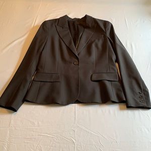 Theory Black Wool Blazer - 10